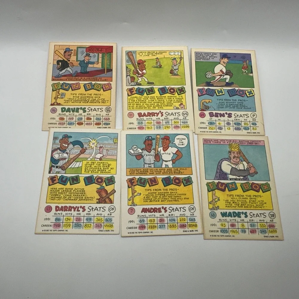 Vintage 1992 Baseball Card Lot 30 Topps Kids Pacific Legends Bo Jackson Ty Cobb